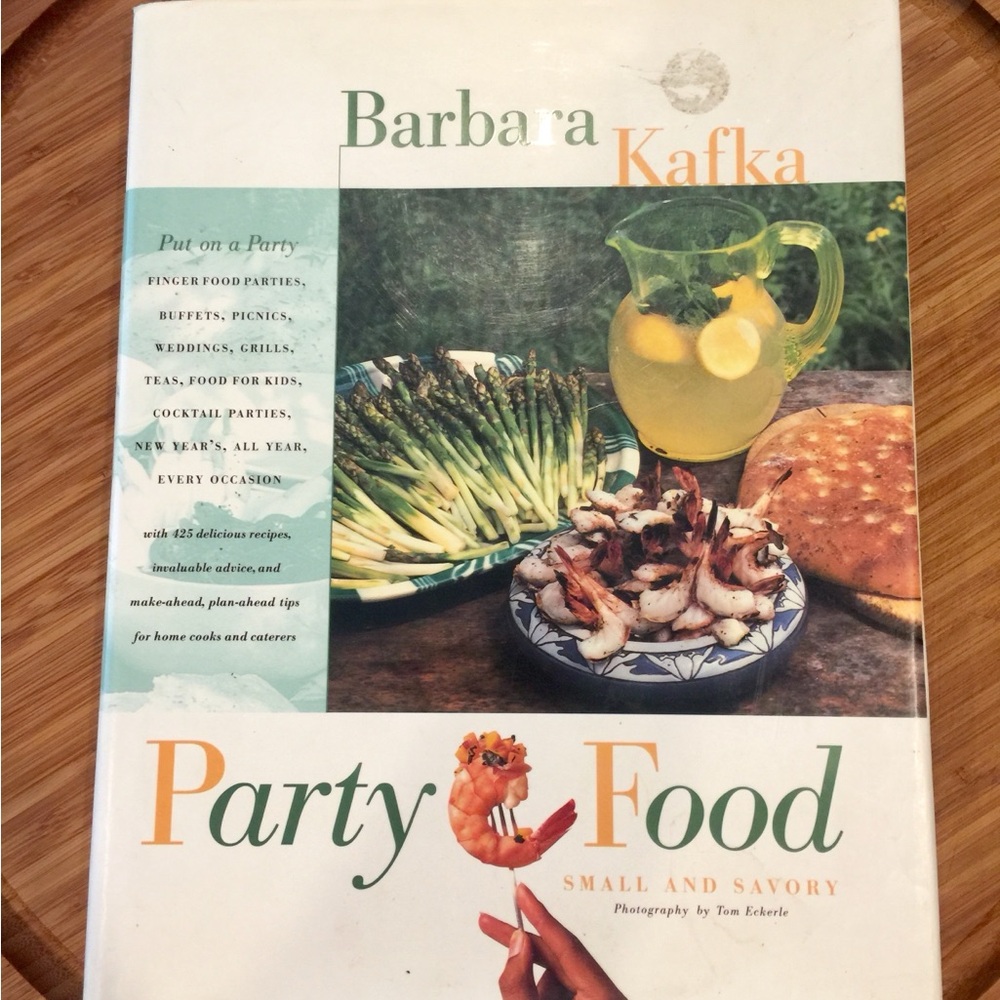 Vintage Party Food Cookbook Hardcover